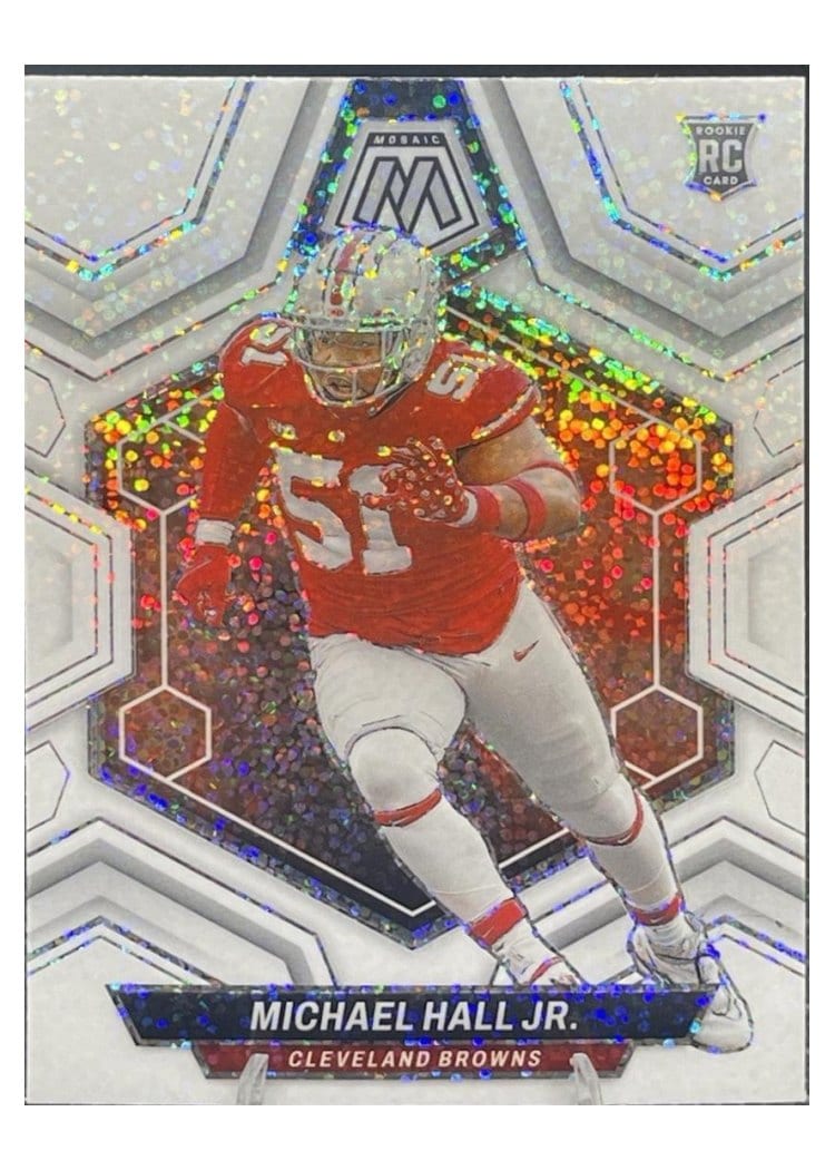 2024 Panini Mosaic Base Set Michael Hall Jr. #352 card
