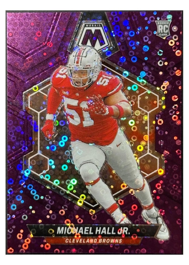 2024 Panini Mosaic Base Set Michael Hall Jr. #352 card