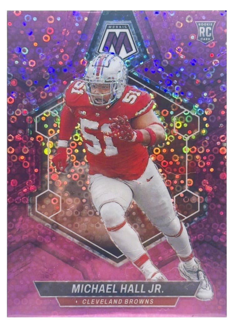 2024 Panini Mosaic Base Set Michael Hall Jr. #352 card