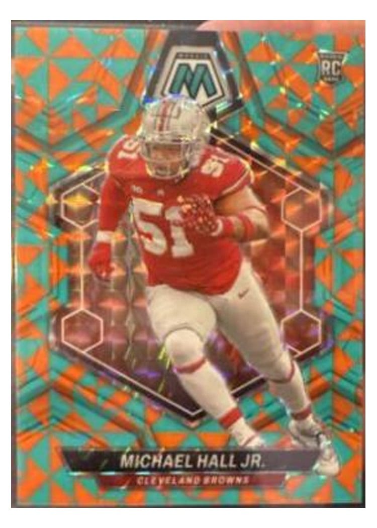 2024 Panini Mosaic Base Set Michael Hall Jr. #352 card
