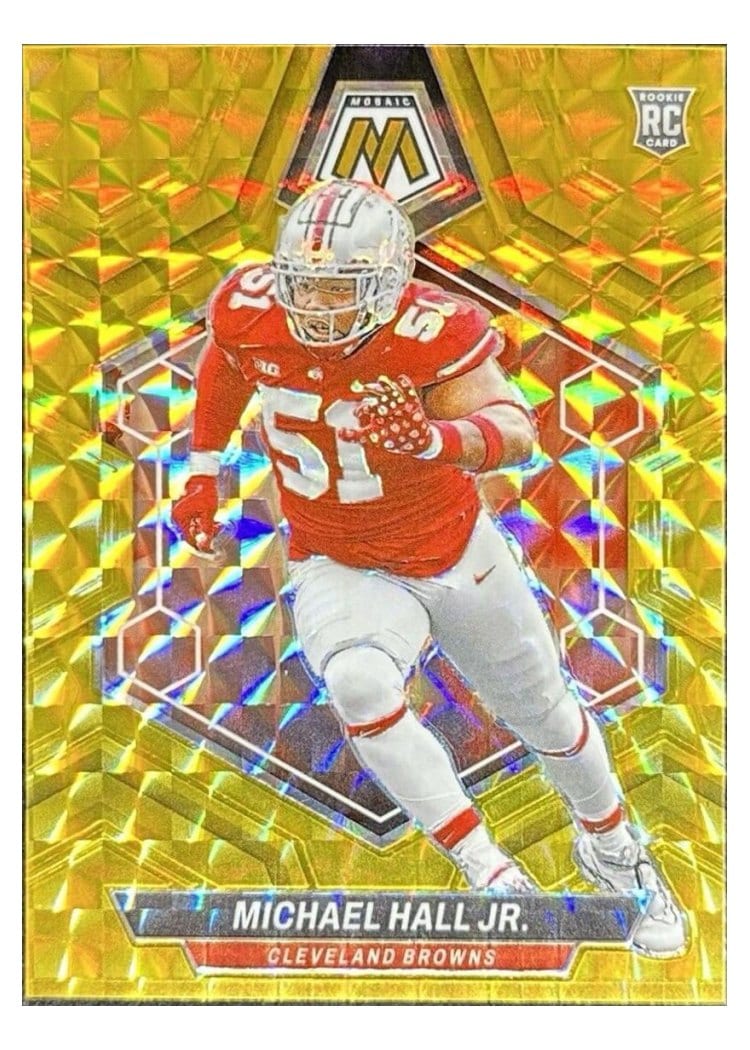 2024 Panini Mosaic Base Set Michael Hall Jr. #352 card