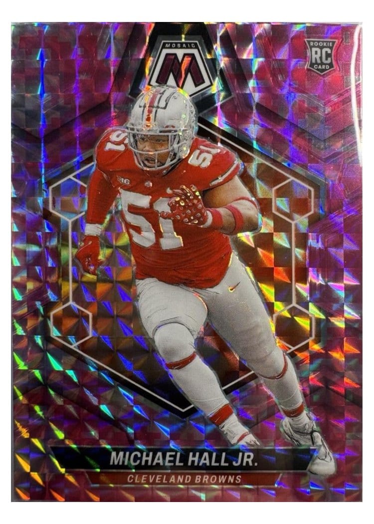 2024 Panini Mosaic Base Set Michael Hall Jr. #352 card