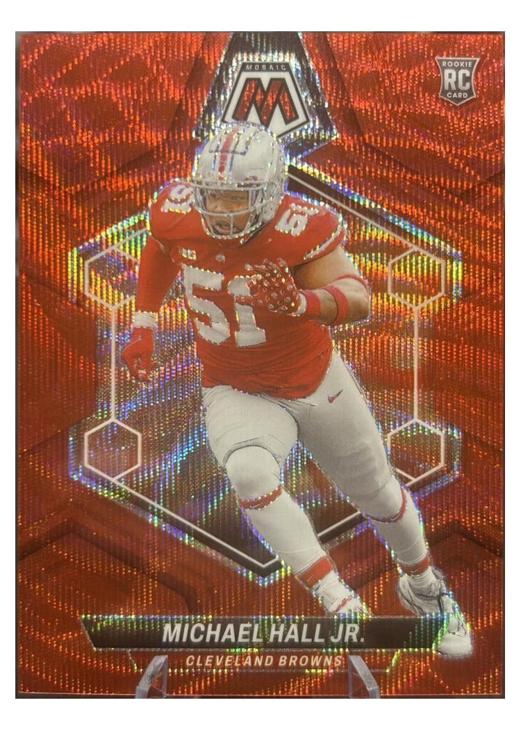 2024 Panini Mosaic Base Set Michael Hall Jr. #352 card