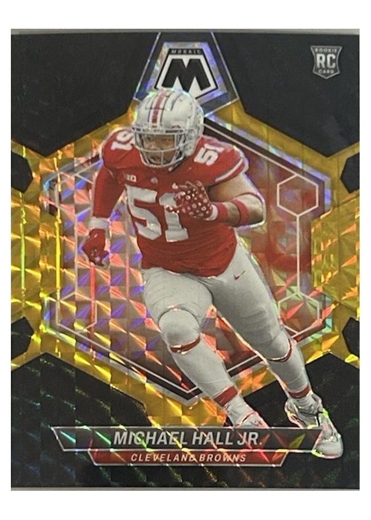 2024 Panini Mosaic Base Set Michael Hall Jr. #352 card