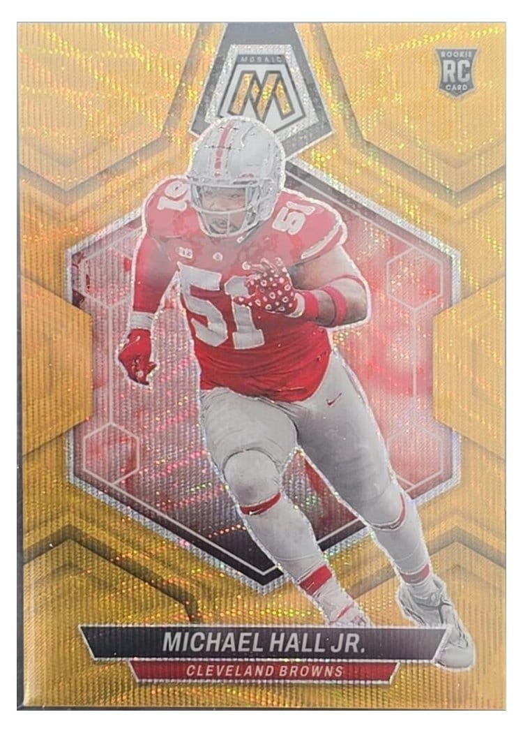 2024 Panini Mosaic Base Set Michael Hall Jr. #352 card