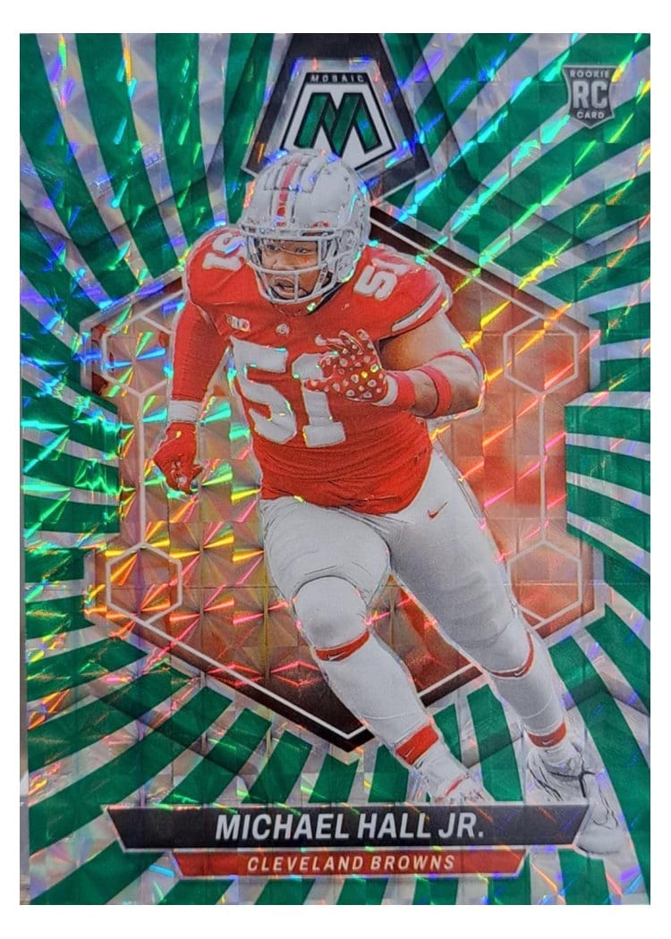 2024 Panini Mosaic Base Set Michael Hall Jr. #352 card