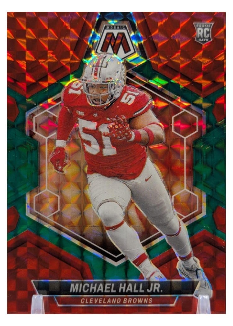 2024 Panini Mosaic Base Set Michael Hall Jr. #352 card