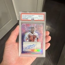 Michael Harris II. 2023 Bowman's Best Astral Projections Autographs card