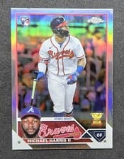 2023 Topps Chrome Michael Harris II #79 card
