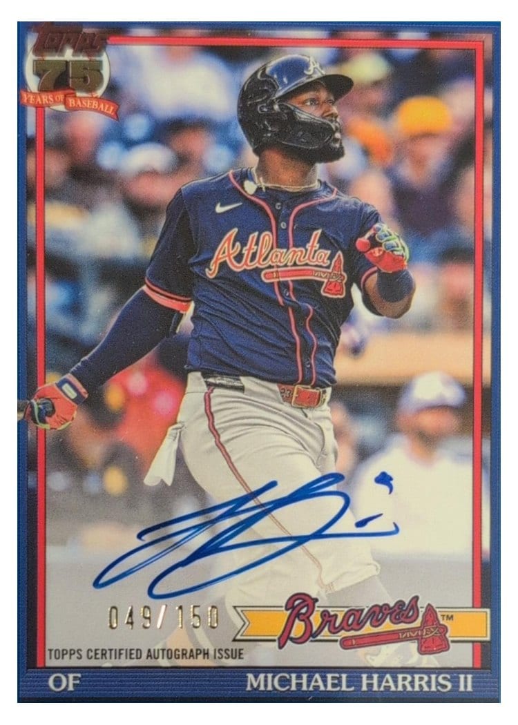 2026 Topps 1991 Topps Autographs Michael Harris II #91A-MH card