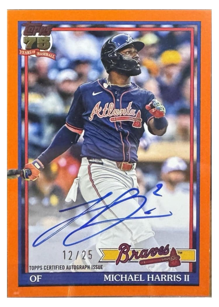 2026 Topps 1991 Topps Autographs Michael Harris II #91A-MH card