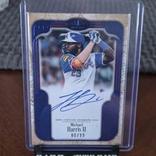 2026 Topps Tier One City Connect Signatures Michael Harris II #CCS-MH card