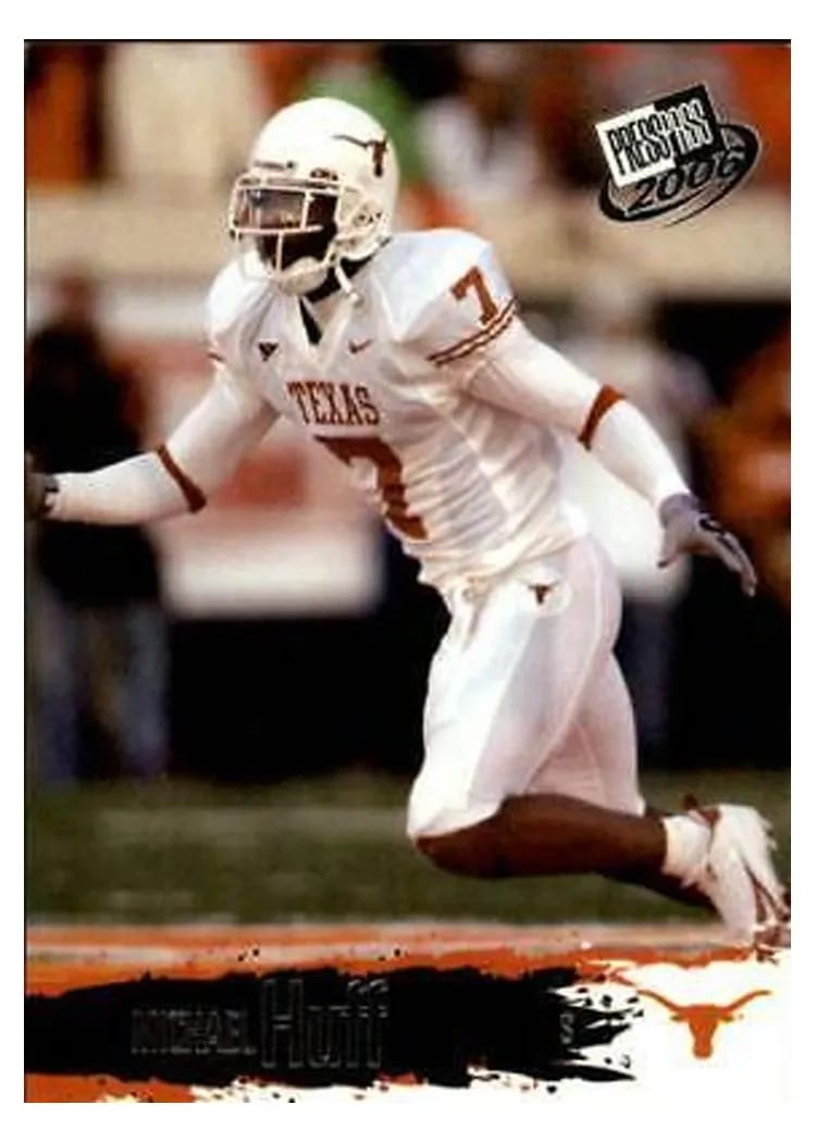 2006 Press Pass Michael Huff #35 card