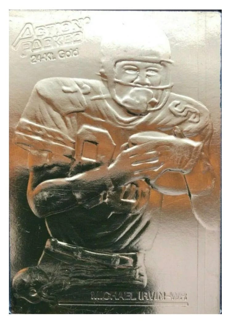 1992 Action Packed Michael Irvin #285 card
