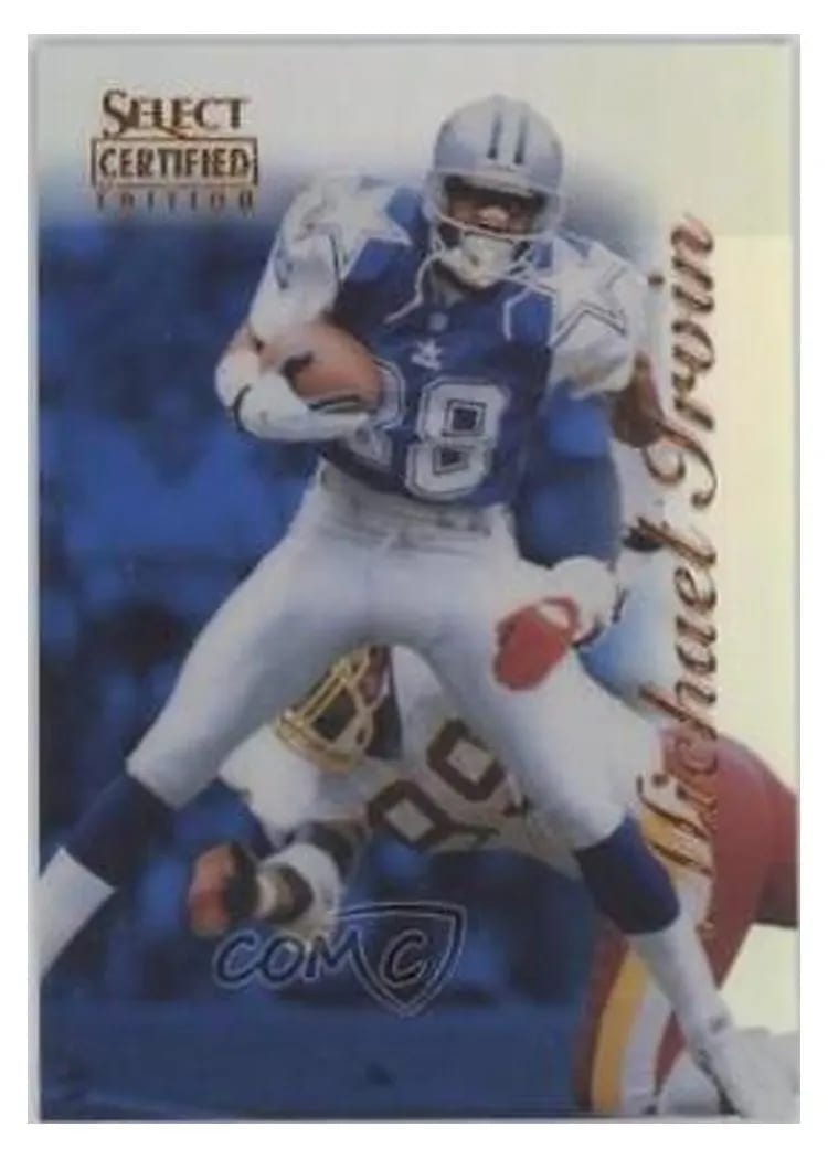 1996 Select Certified Michael Irvin #84 card
