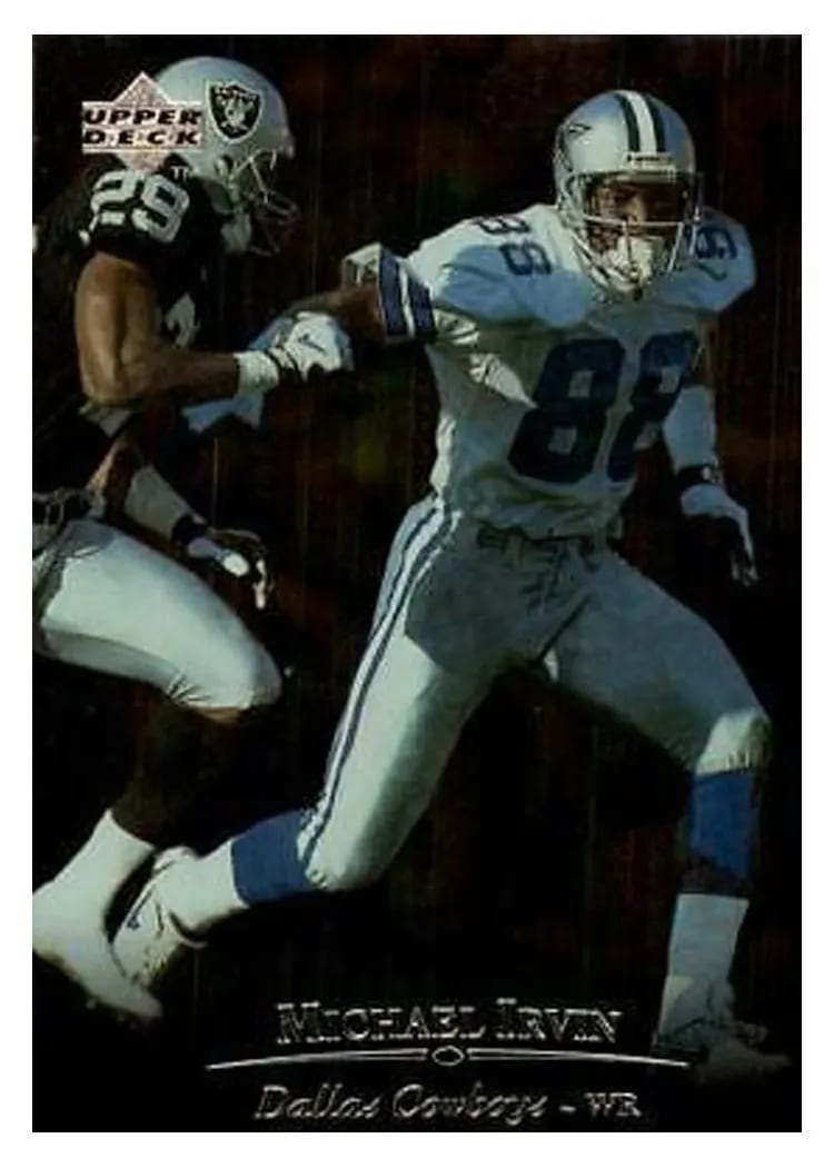 1996 Upper Deck Silver Michael Irvin #98 card