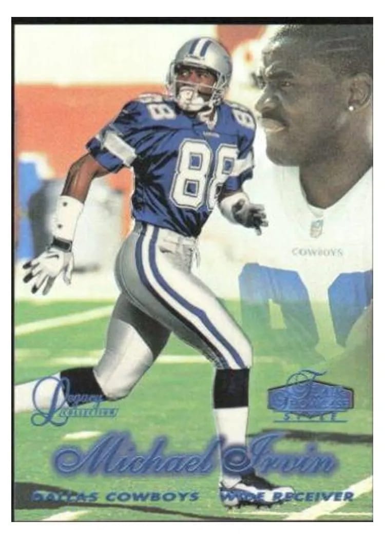 1998 Flair Showcase Legacy Collection Michael Irvin #42 card