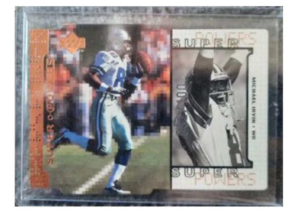 1998 Upper Deck Super Powers Michael Irvin #S18 card