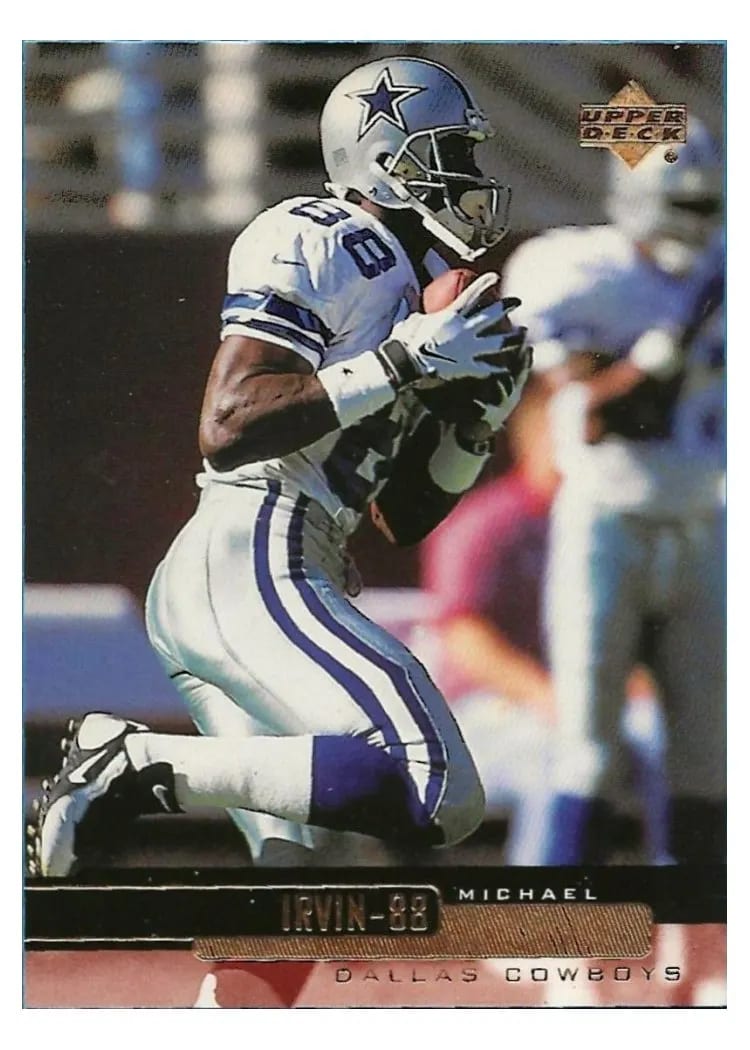 1999 Upper Deck Michael Irvin #60 card