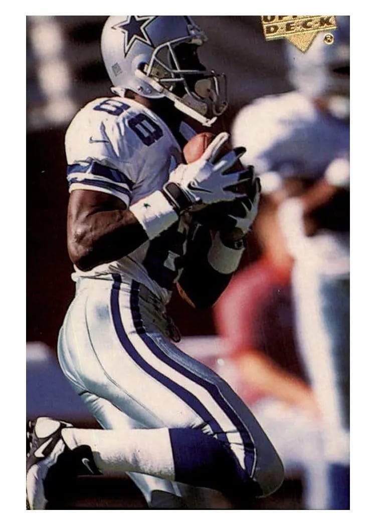 1999 Upper Deck Michael Irvin Exclusives Silver #60 card