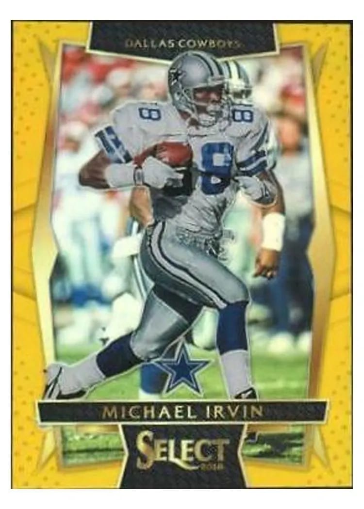 2016 Panini Select Base Set Michael Irvin #9 card
