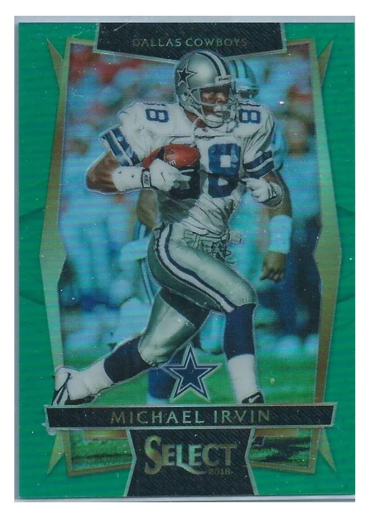 2016 Panini Select Base Set Michael Irvin #9 card