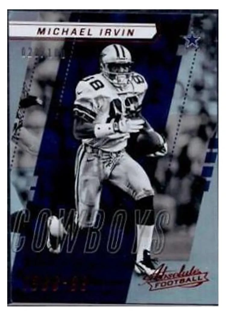 2017 Panini Absolute Michael Irvin #137 card