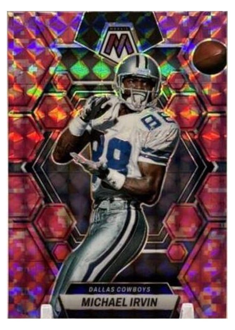 2023 Panini Mosaic Base Set Michael Irvin #62 card