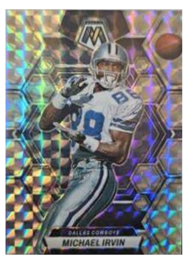 2023 Panini Mosaic Base Set Michael Irvin #62 card