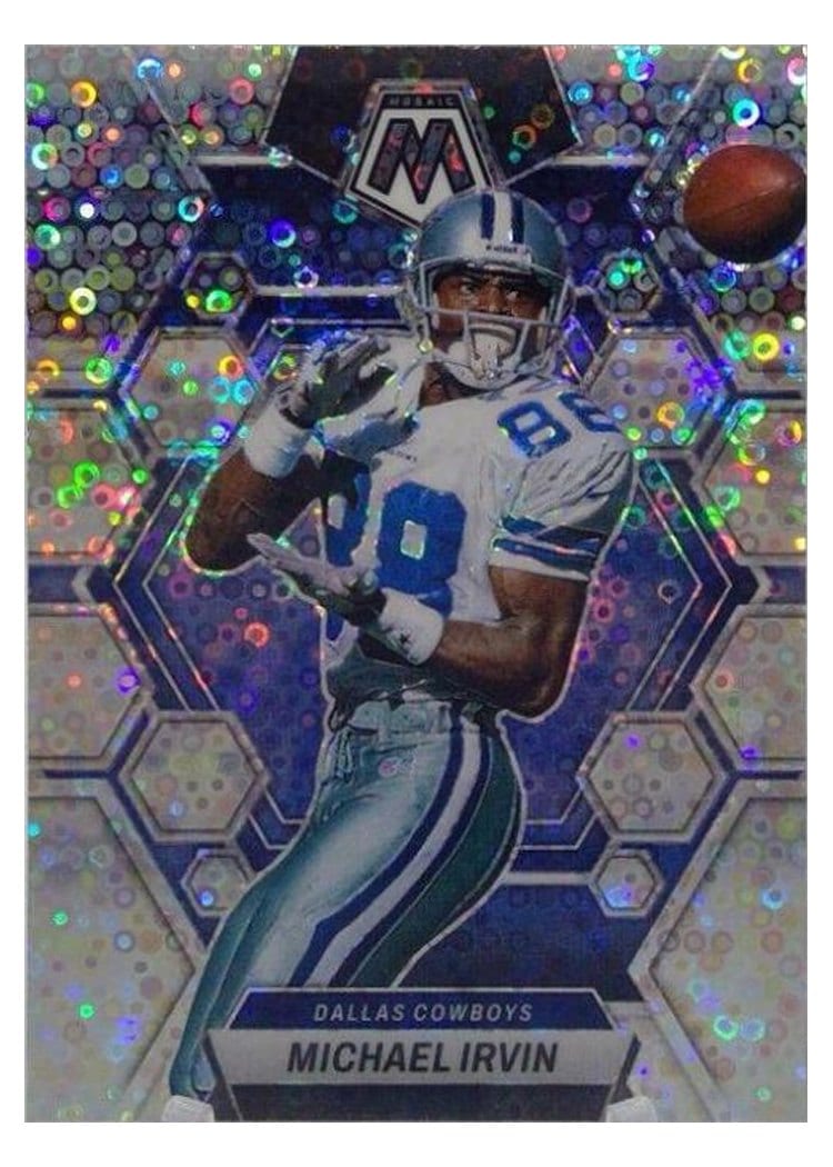 2023 Panini Mosaic Base Set Michael Irvin #62 card