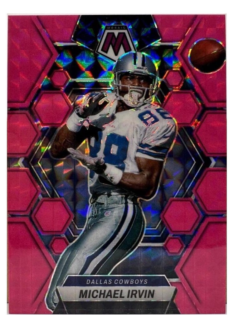 2023 Panini Mosaic Base Set Michael Irvin #62 card