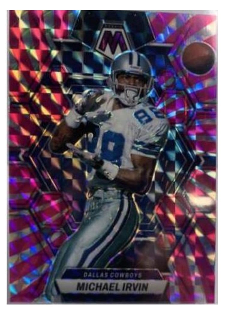 2023 Panini Mosaic Base Set Michael Irvin #62 card