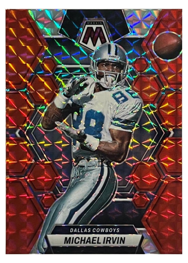 2023 Panini Mosaic Base Set Michael Irvin #62 card