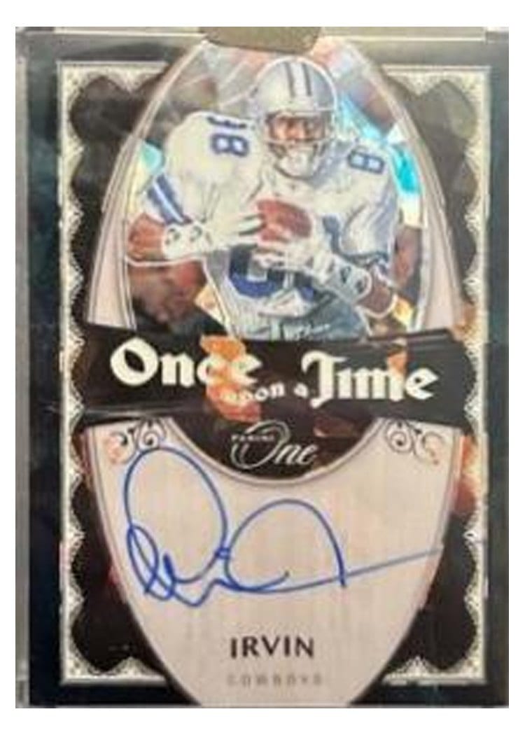 2023 Panini One Once Upon a Time Signatures Michael Irvin #333 card