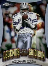 2024 Topps Chrome Legends of the Gridiron Michael Irvin #LOG-15 card