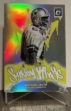 2025 Donruss Optic Sunday Kings Michael Irvin #30 card