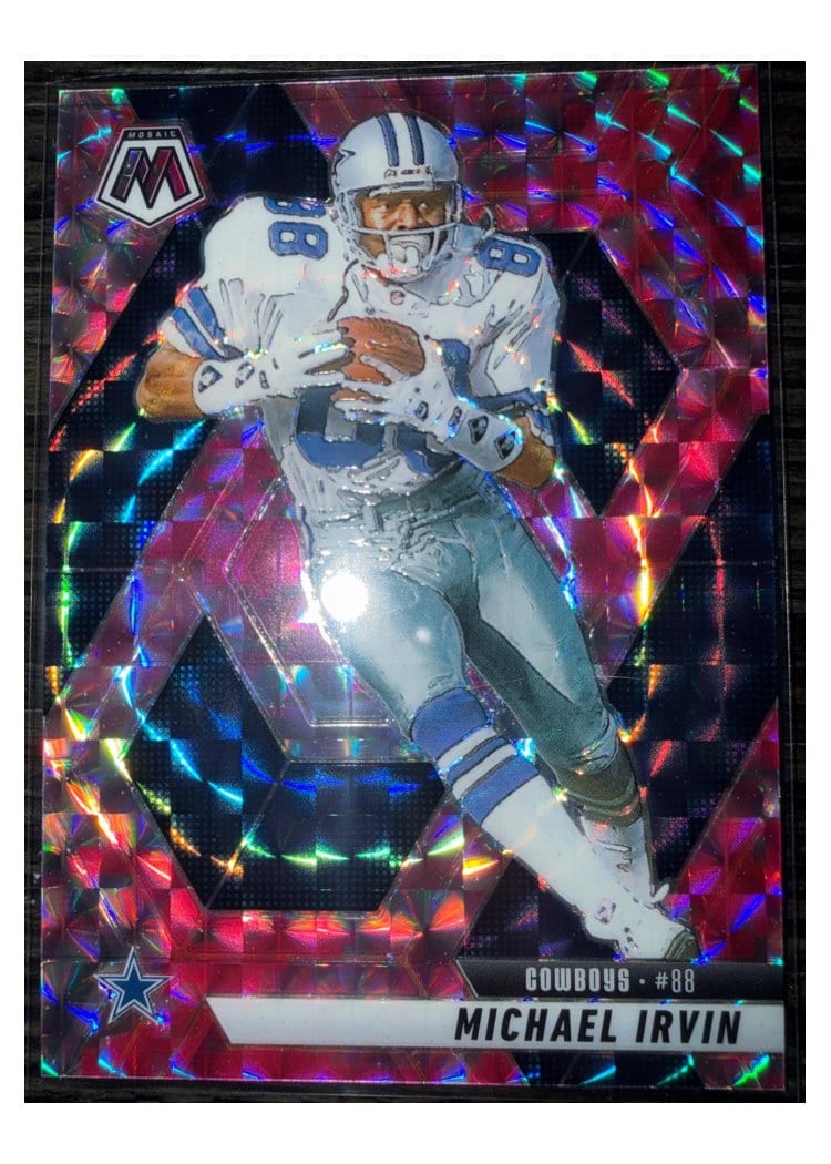 2025 Panini Mosaic Base Set Michael Irvin #187 card
