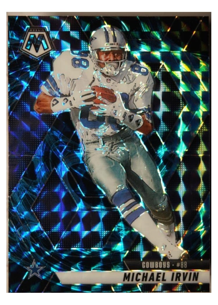 2025 Panini Mosaic Base Set Michael Irvin #187 card