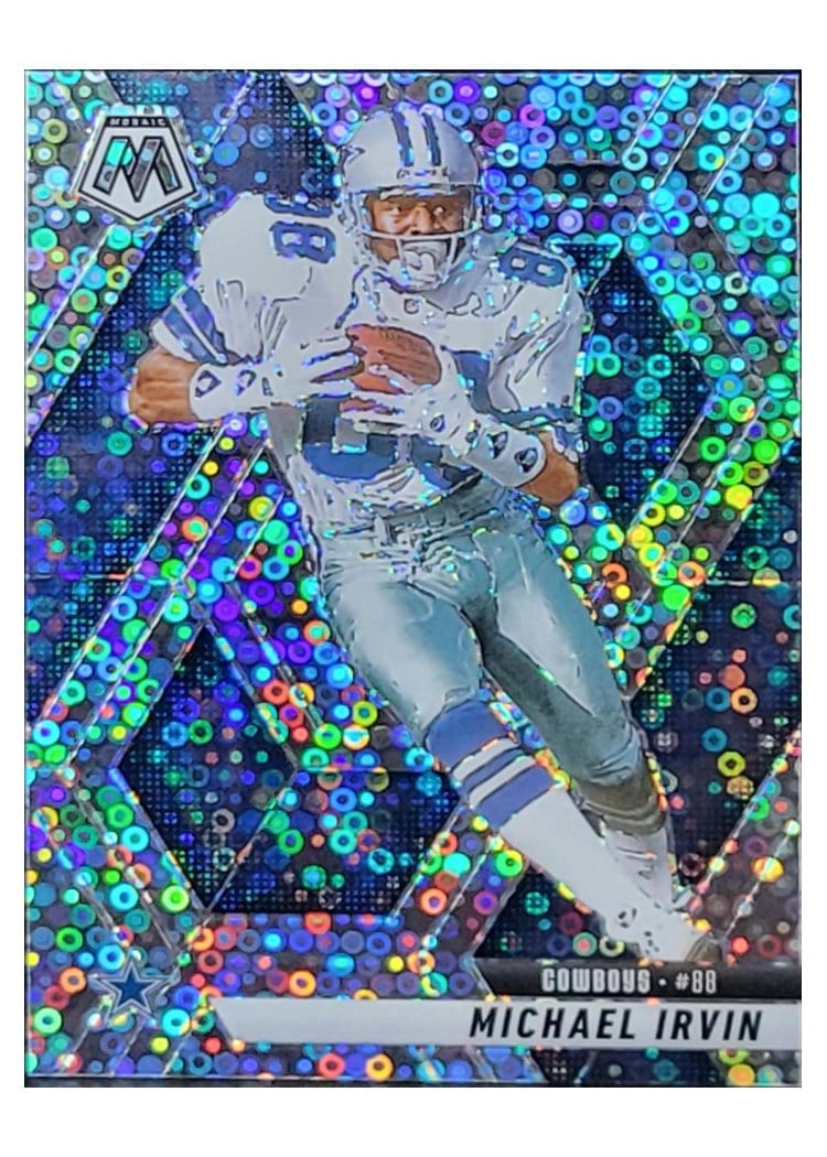 2025 Panini Mosaic Base Set Michael Irvin #187 card