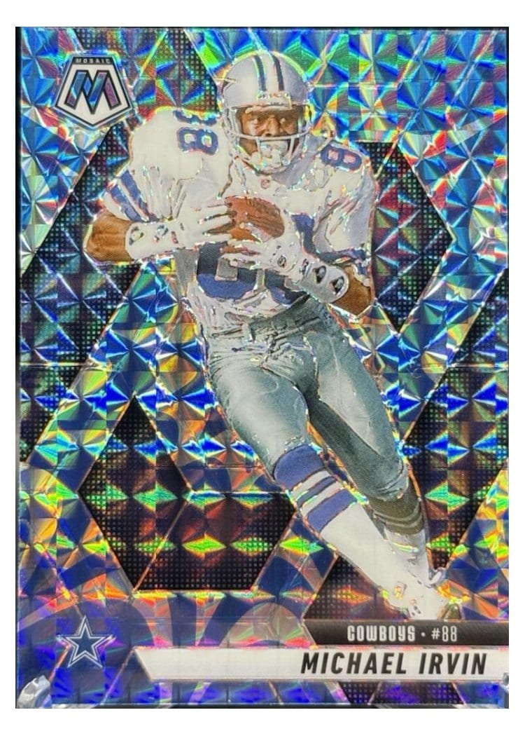 2025 Panini Mosaic Base Set Michael Irvin #187 card