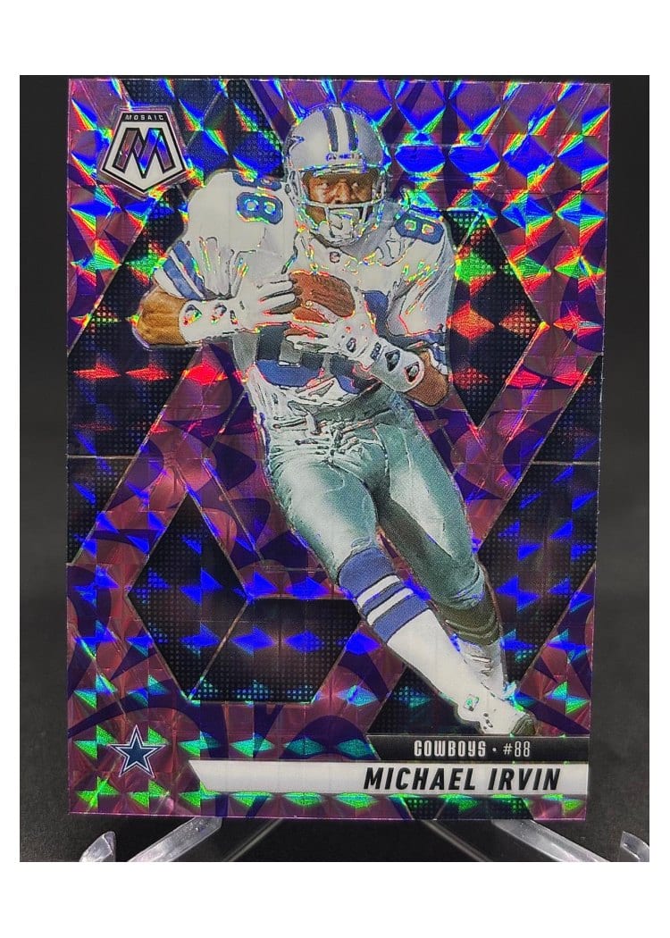 2025 Panini Mosaic Base Set Michael Irvin #187 card