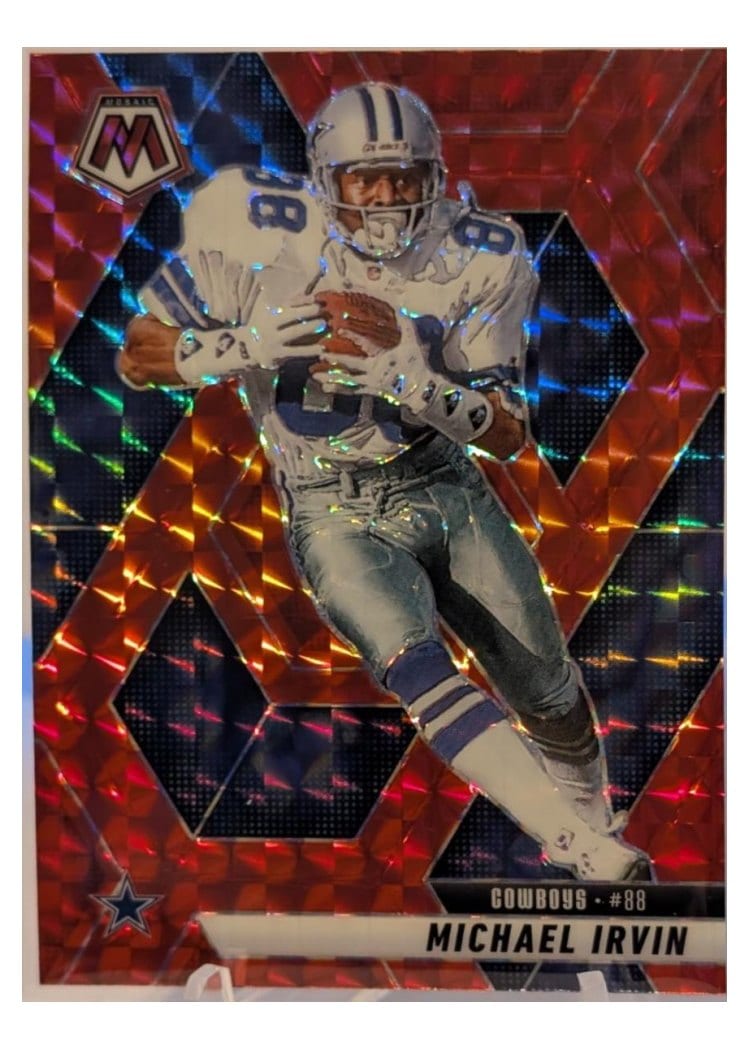 2025 Panini Mosaic Base Set Michael Irvin #187 card