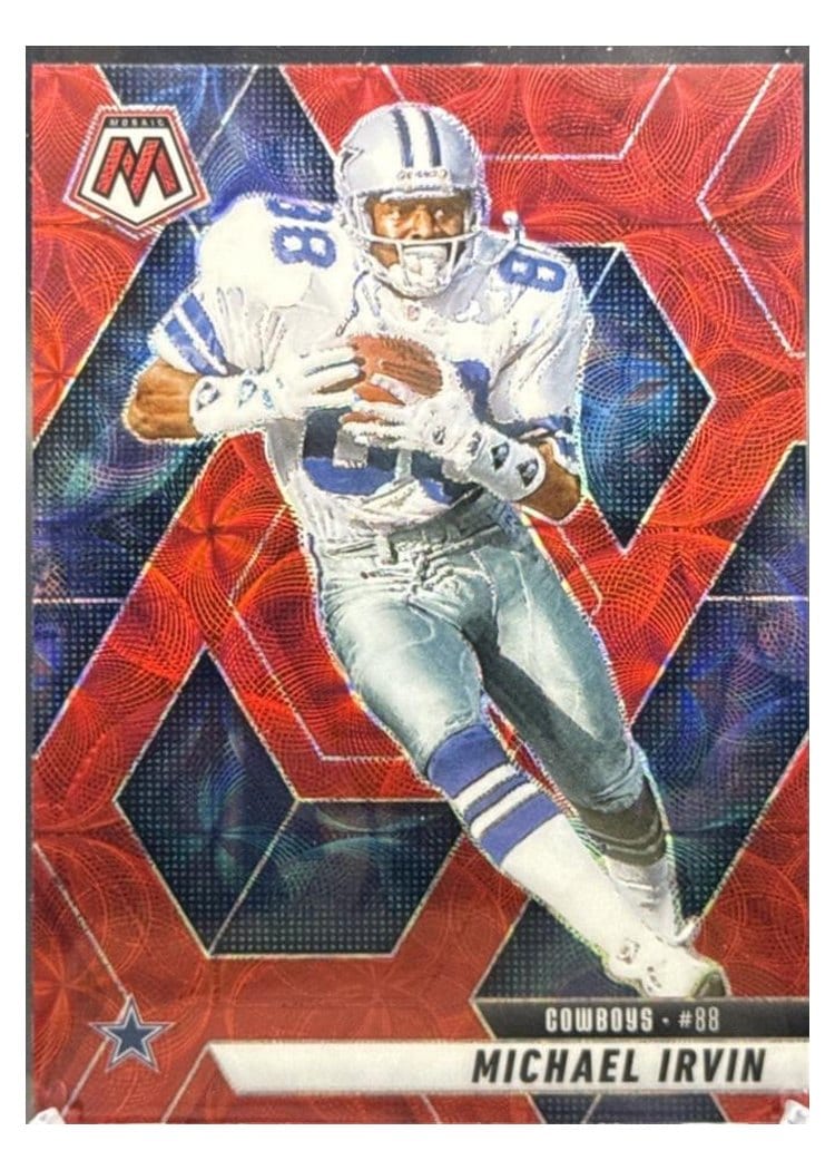 2025 Panini Mosaic Base Set Michael Irvin #187 card
