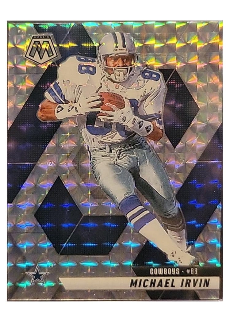 2025 Panini Mosaic Base Set Michael Irvin #187 card