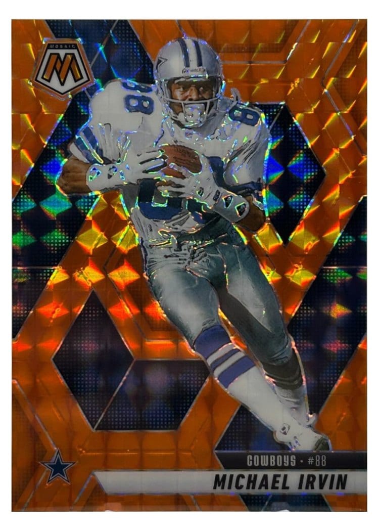 2025 Panini Mosaic Base Set Michael Irvin #187 card