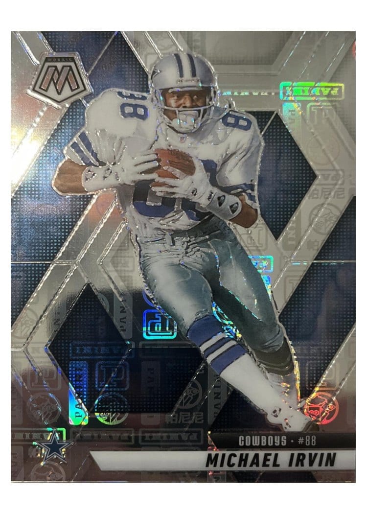 2025 Panini Mosaic Base Set Michael Irvin #187 card