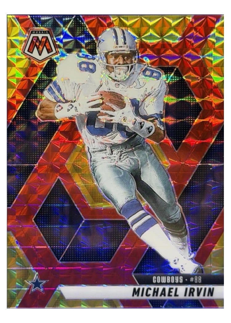 2025 Panini Mosaic Base Set Michael Irvin #187 card