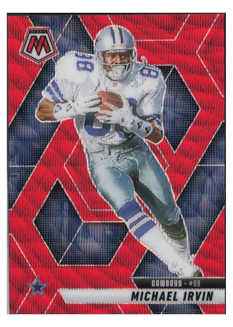 2025 Panini Mosaic Base Set Michael Irvin #187 card