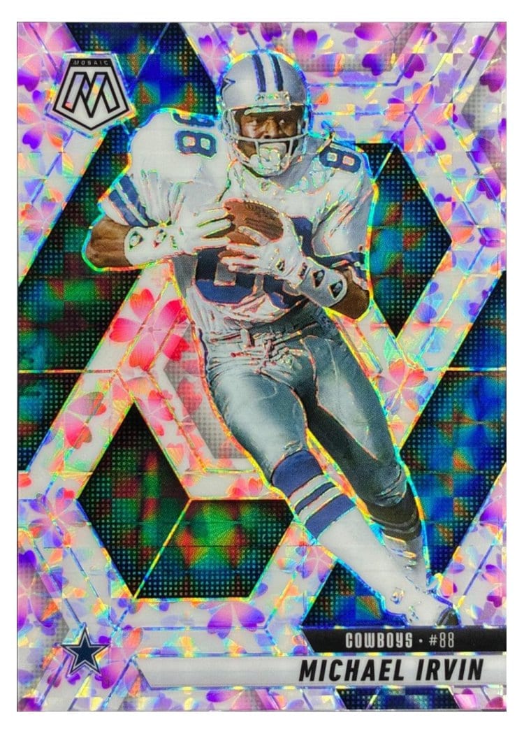 2025 Panini Mosaic Base Set Michael Irvin #187 card
