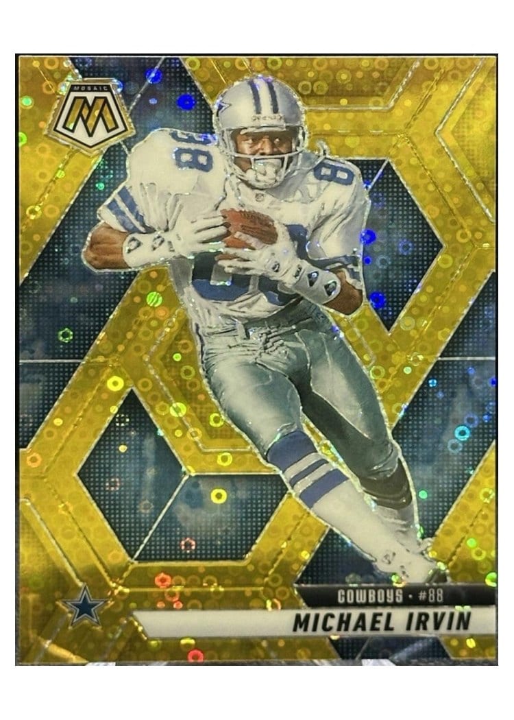 2025 Panini Mosaic Base Set Michael Irvin #187 card